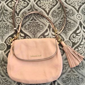 Michael Kors Bedford Crossbody Pebble Leather Shoulder Bag